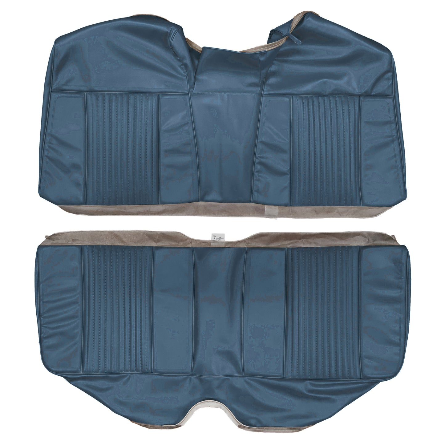 66 CHRYSLER 300 HARDTOP REAR UPHOLSTERY - NAVY