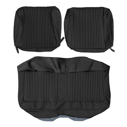 66 BELVEDERE II SPLIT BENCH UPHOLSTERY - BLACK