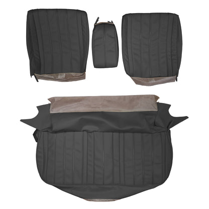 66 SKYLARK/GS SPLIT FRONT W/ C.A.R. UPHOLSTERY - BLACK