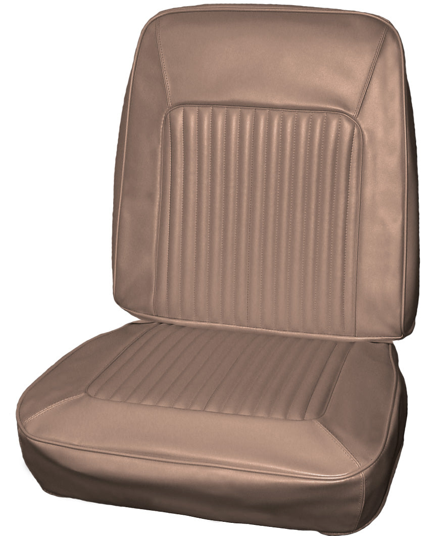 67 BARRACUDA BUCKET SEAT UPHOLSTERY - COPPER