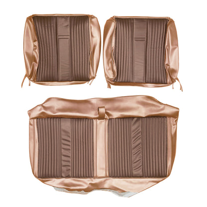 67 BELVEDERE II SPLIT BENCH UPHOLSTERY - SRM DARK COPPER/COPPER