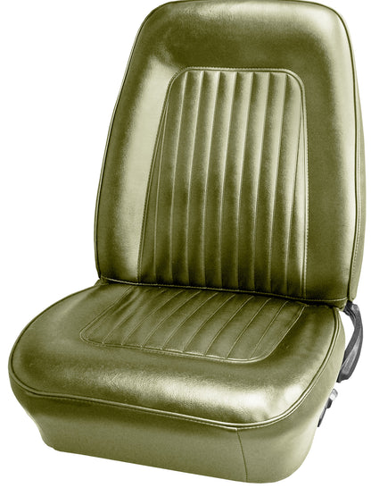 68 CAMARO "STANDARD" BUCKET SEAT UPHOLSTERY - WILLOW GOLD