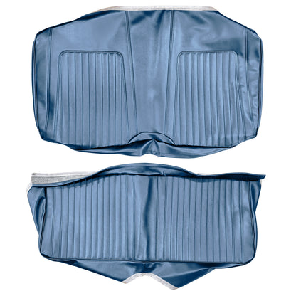 67 CAMARO "STANDARD" FOLD-DOWN REAR UPHOLSTERY - BLUE