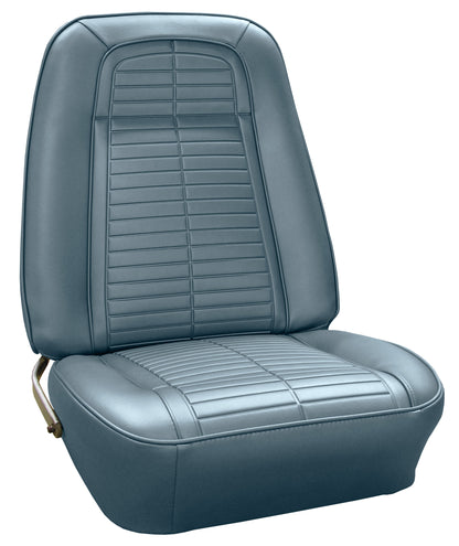 67 FIREBIRD BUCKET SEAT UPHOLSTERY - DARK BLUE
