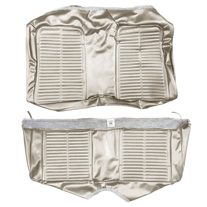 67 FIREBIRD FOLD-DOWN REAR UPHOLSTERY - PARCHMENT