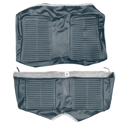 67 FIREBIRD FOLD-DOWN REAR UPHOLSTERY - DARK BLUE