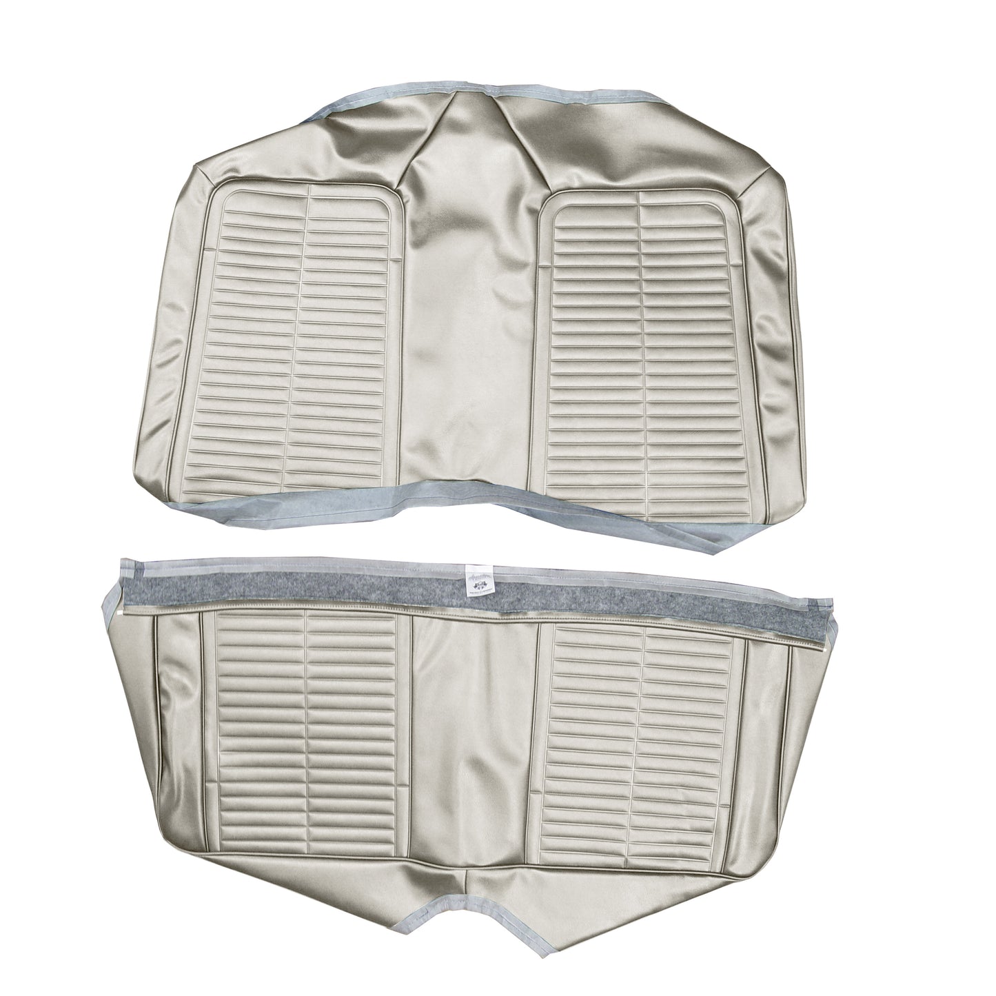 67 FIREBIRD FIXED HARDTOP REAR UPHOLSTERY - PARCHMENT