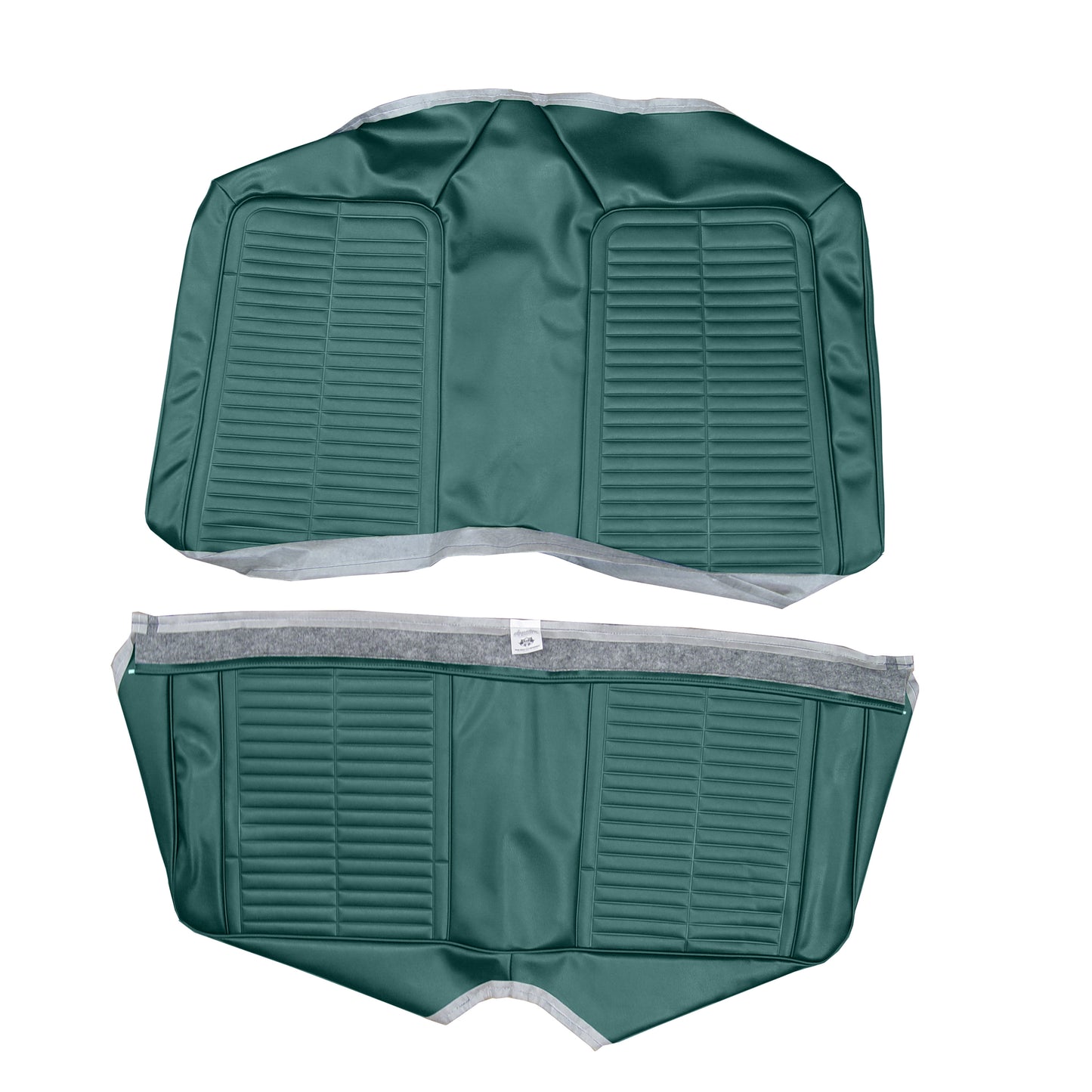 67 FIREBIRD FIXED HARDTOP REAR UPHOLSTERY - TURQUOISE