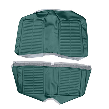 67 FIREBIRD FIXED HARDTOP REAR UPHOLSTERY - TURQUOISE