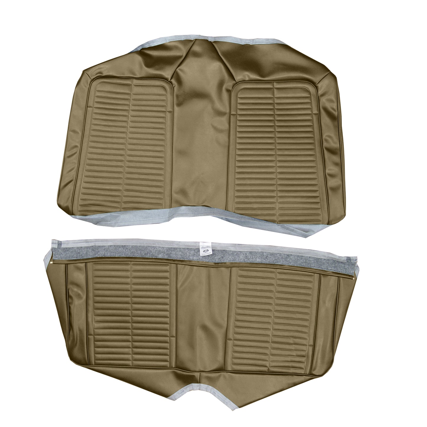 67 FIREBIRD FIXED HARDTOP REAR UPHOLSTERY - GOLD