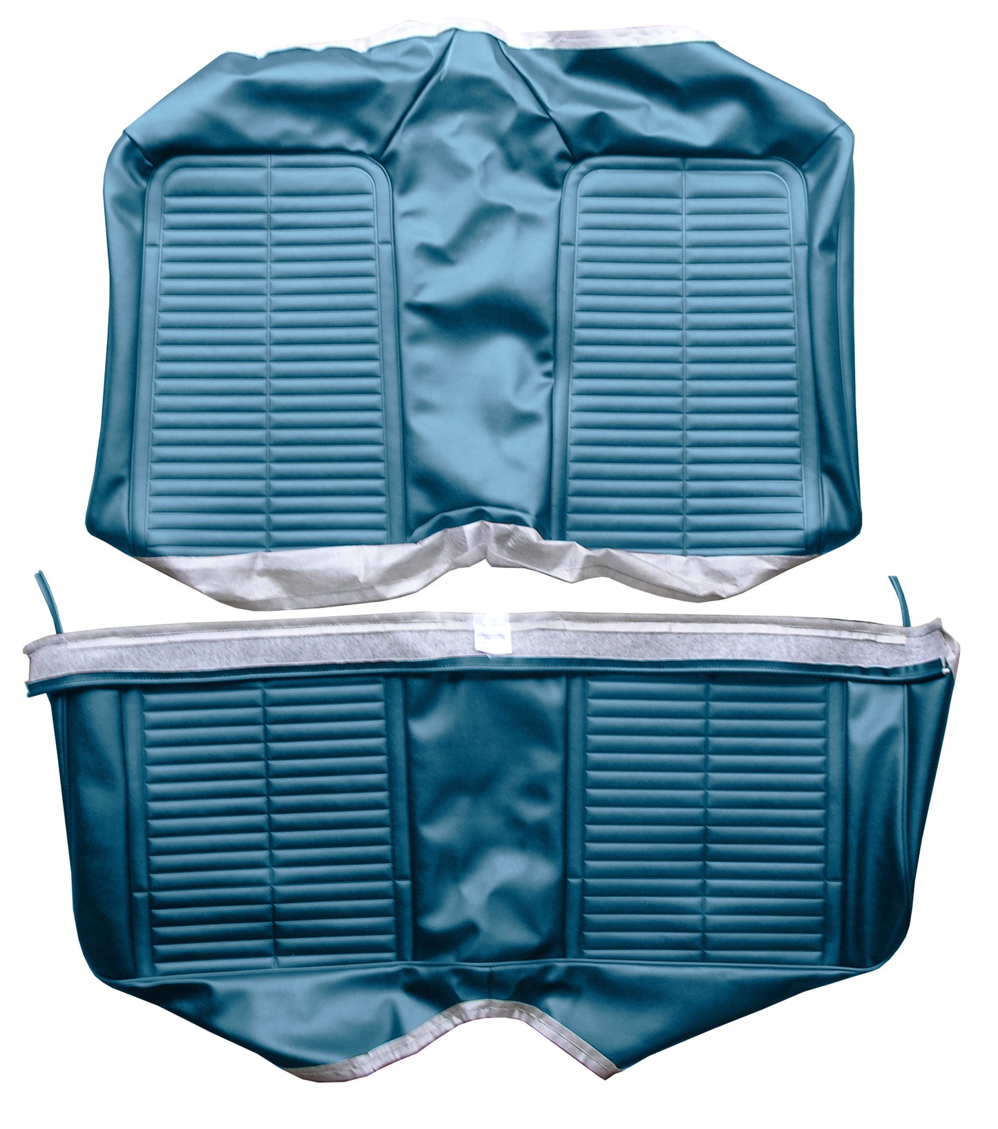 67 FIREBIRD FIXED CONVERTIBLE REAR UPHOLSTERY - BRIGHT BLUE