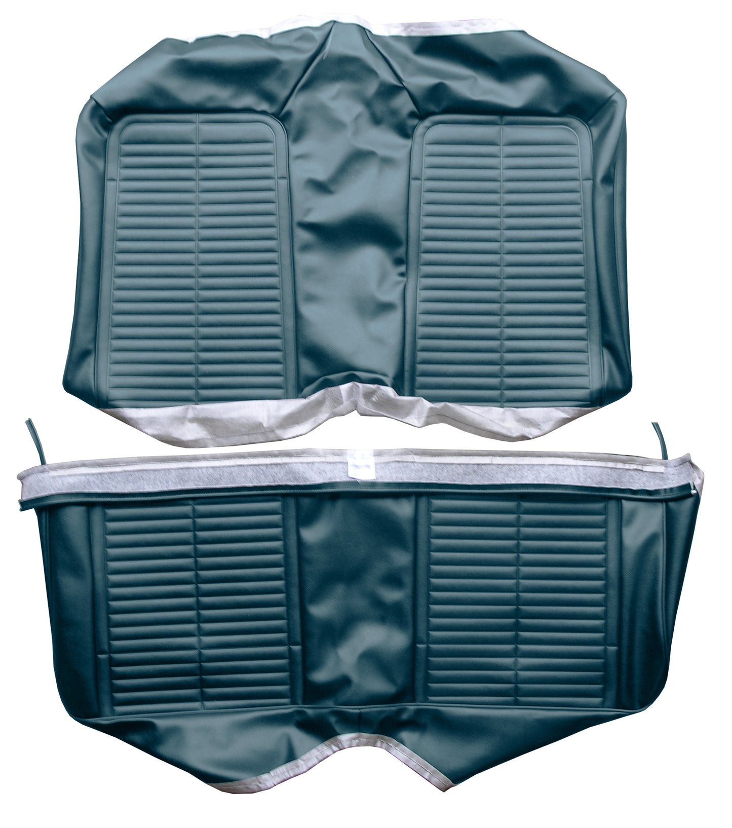 67 FIREBIRD FIXED CONVERTIBLE REAR UPHOLSTERY - DARK BLUE