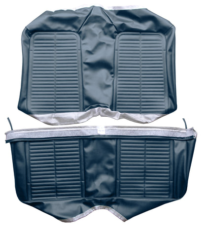 69 FIREBIRD "STANDARD" FIXED CONV REAR UPHOLSTERY- DARK BLUE