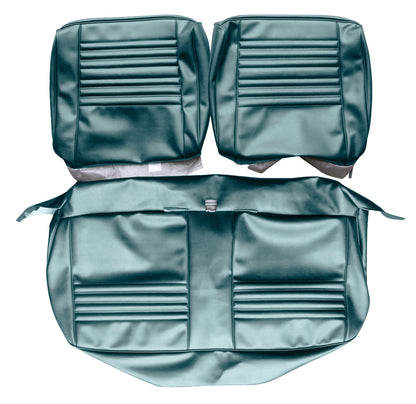 67 CHEVELLE/MALIBU/EL CAMINO SPLIT BENCH UPHOLSTERY - LIGHT BLUE
