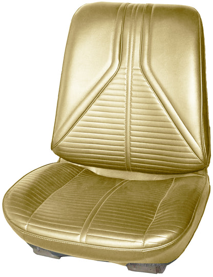 67 SKYLARK/GS BUCKET SEAT UPHOLSTERY - PEARL YELLOW