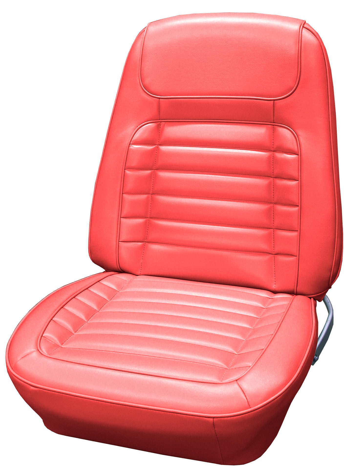 68 CAMARO "DELUXE" BUCKET SEAT UPHOLSTERY - RED