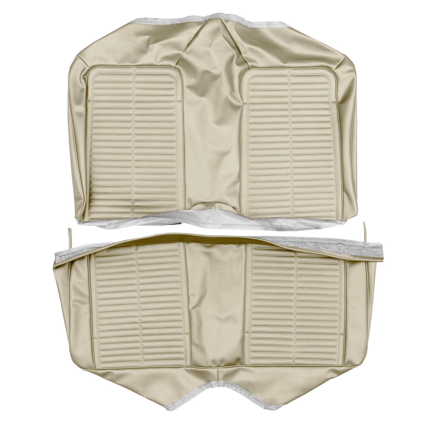 69 FIREBIRD/TRANS AM "STANDARD" FIXED HTP REAR UPHOLSTERY - PARCHMENT