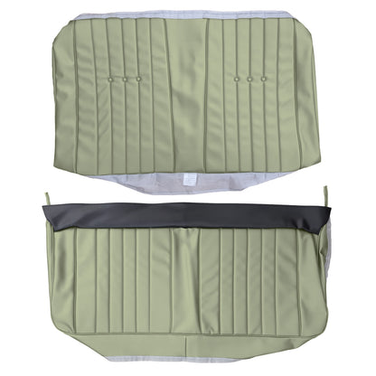 68 CHEVELLE/MALIBU CONVERTIBLE REAR UPHOLSTERY - WILLOW GOLD