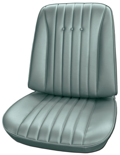 68 CHEVELLE/MALIBU BUCKET SEAT UPHOLSTERY - LIGHT BLUE