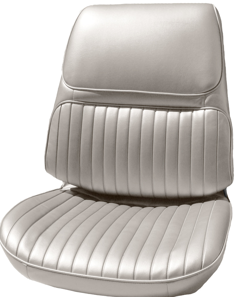 68 SKYLARK/GS 350/400 BUCKET SEAT UPHOLSTERY - FROST WHITE