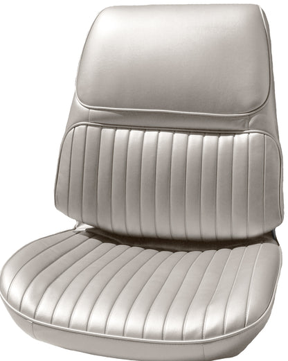 68 SKYLARK/GS 350/400 BUCKET SEAT UPHOLSTERY - FROST WHITE