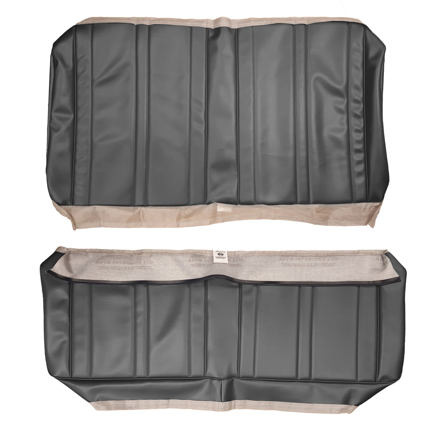68 SKYLARK/GS 350 SPORT COUPE REAR UPHOLSTERY - BLACK