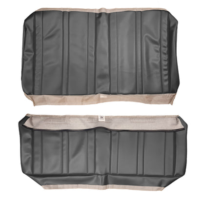 68 SKYLARK/GS 350 SPORT COUPE REAR UPHOLSTERY - BLACK