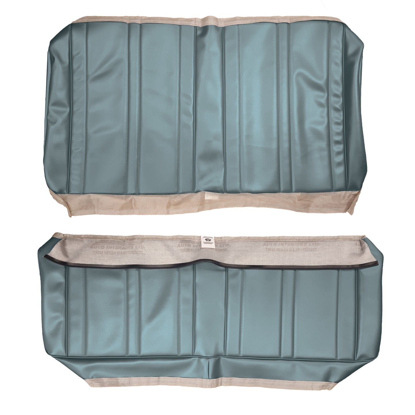 68 SKYLARK/GS 350 SPORT COUPE REAR UPHOLSTERY - BLUE