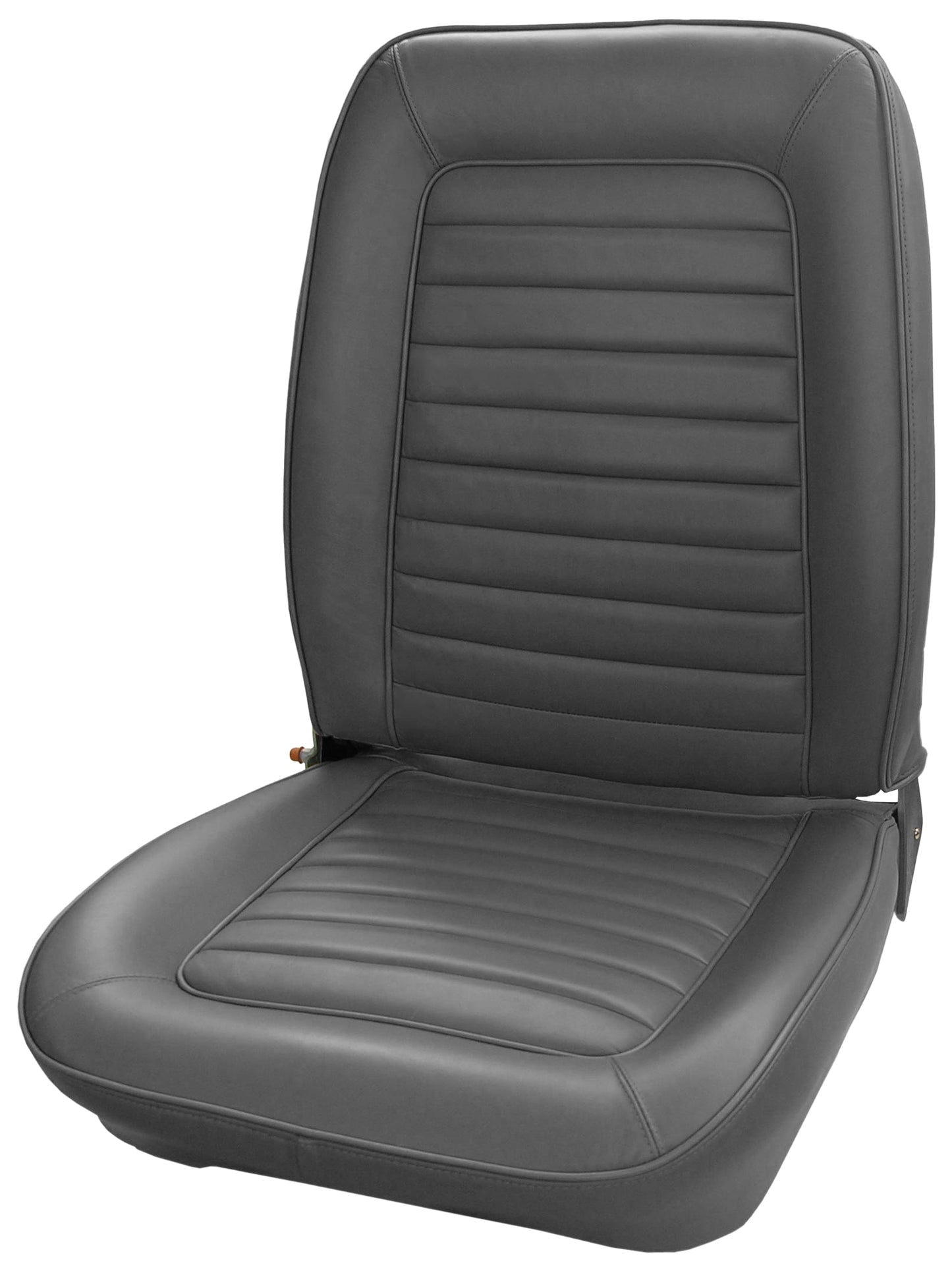 69 AMX BUCKET SEAT LEATHER UPHOLSTERY - CHARCOAL