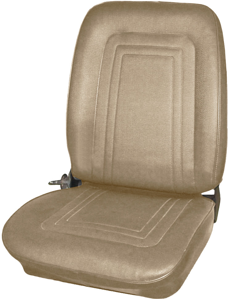 69 JAVELIN SST (RECLINING) BUCKET SEAT UPHOLSTERY- BEIGE