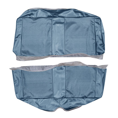 69 RAMBLER ROGUE HARDTOP REAR UPHOLSTERY - SRM BLUE