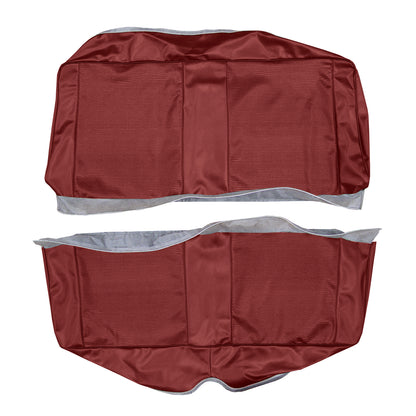 69 RAMBLER ROGUE HARDTOP REAR UPHOLSTERY - RED