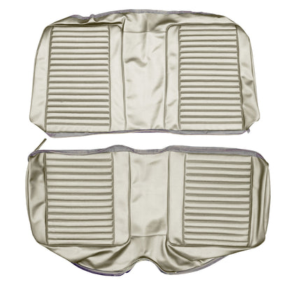69 BARRACUDA "STANDARD" HARDTOP REAR UPHOLSTERY - WHITE