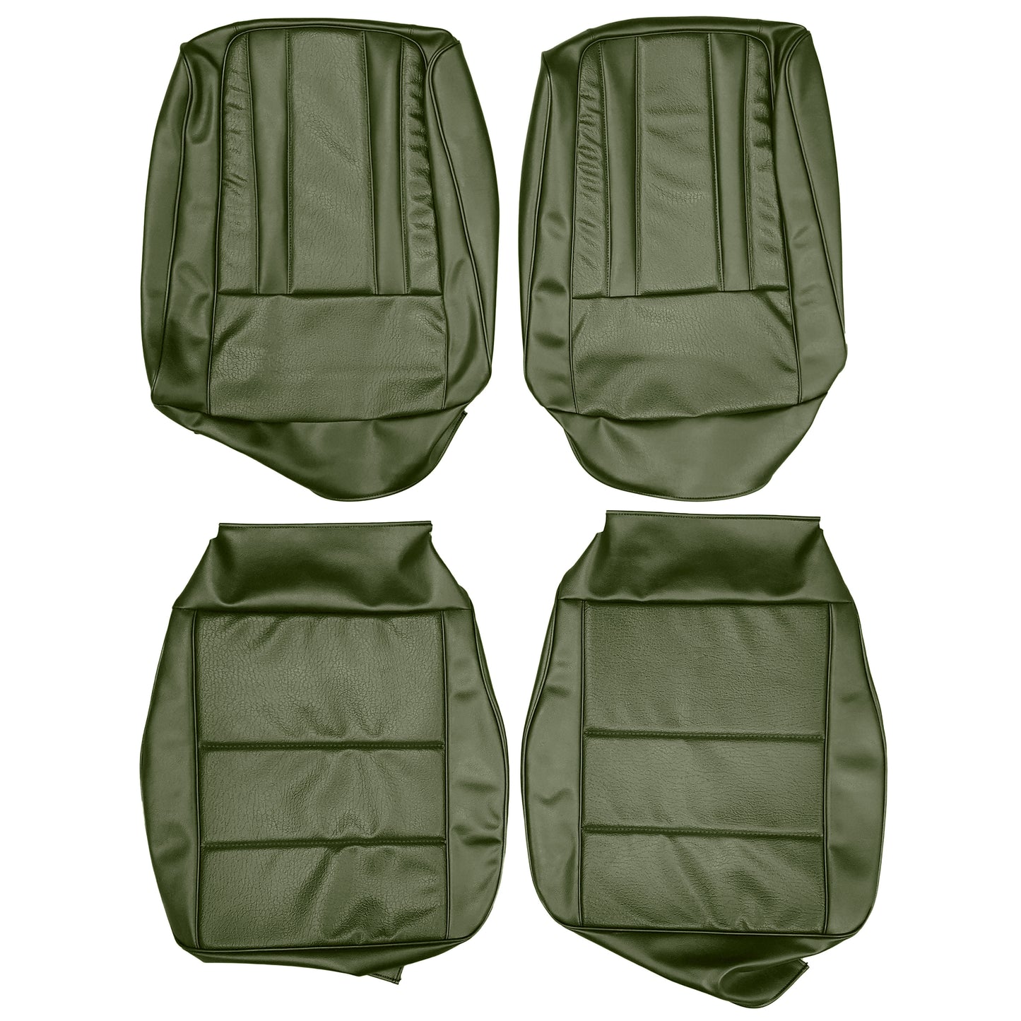 69 SPORT FURY BUCKET SEAT UPHOLSTERY - GREEN