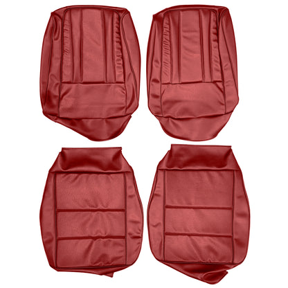 69 SPORT FURY BUCKET SEAT UPHOLSTERY - RED