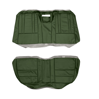 69 SPORT FURY HARDTOP REAR UPHOLSTERY - GREEN