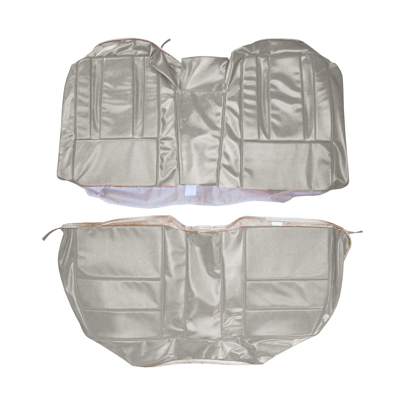 69 SPORT FURY CONVERTIBLE REAR UPHOLSTERY - WHITE