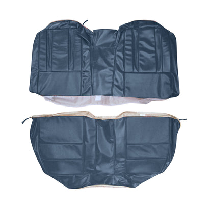 69 SPORT FURY CONVERTIBLE REAR UPHOLSTERY - BLUE
