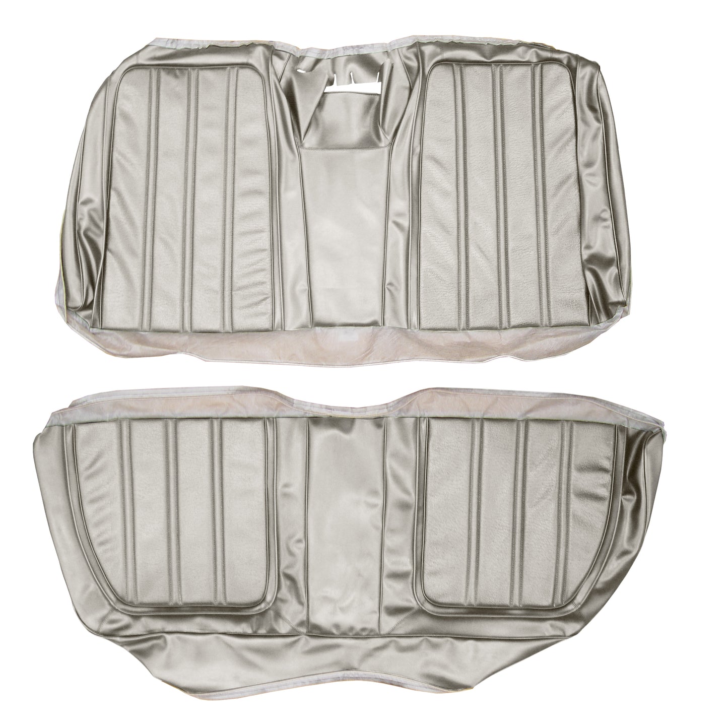 69 FURY III HARDTOP REAR UPHOLSTERY - WHITE