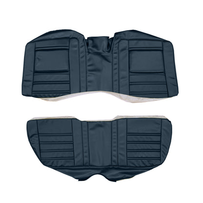 68 CHRYSLER 300/NEWPORT CONV. REAR UPHOLSTERY - NAVY
