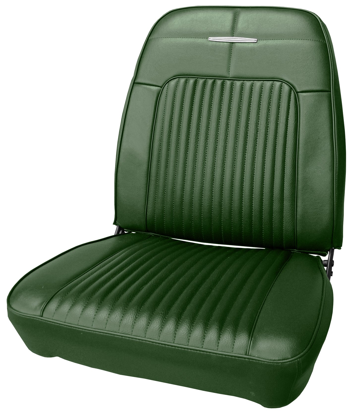 69 CORONET 500/RT/SUPERBEE BUCKET SEAT UPHOLSTERY - GREEN