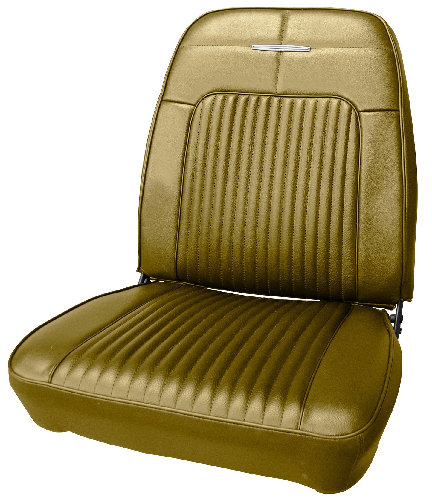 69 CORONET 500/RT/SUPERBEE BUCKET SEAT UPHOLSTERY - SADDLE