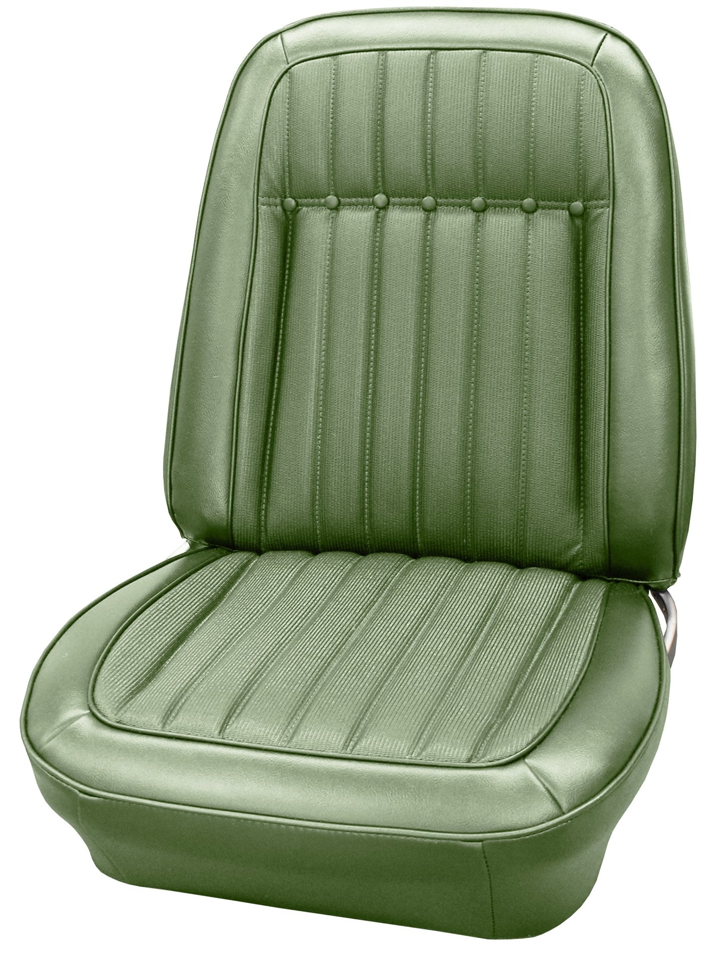 69 CAMARO "DELUXE" BUCKET SEAT UPHOLSTERY - LIGHT GREEN
