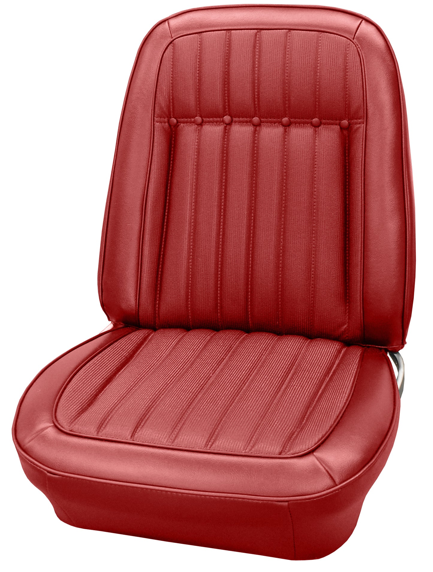 69 CAMARO "DELUXE" BUCKET SEAT UPHOLSTERY - RED