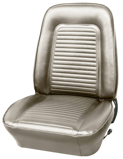 69 CAMARO "STANDARD" BUCKET SEAT UPHOLSTERY - FROST WHITE