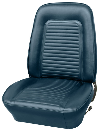 69 CAMARO "STANDARD" BUCKET SEAT UPHOLSTERY - BLUE