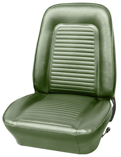 69 CAMARO "STANDARD" BUCKET SEAT UPHOLSTERY - LIGHT GREEN