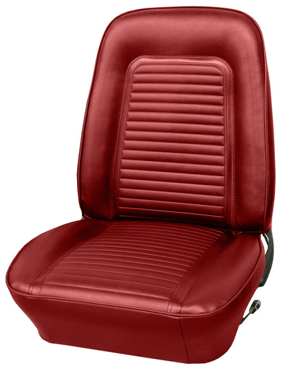 69 CAMARO "STANDARD" BUCKET SEAT UPHOLSTERY - RED