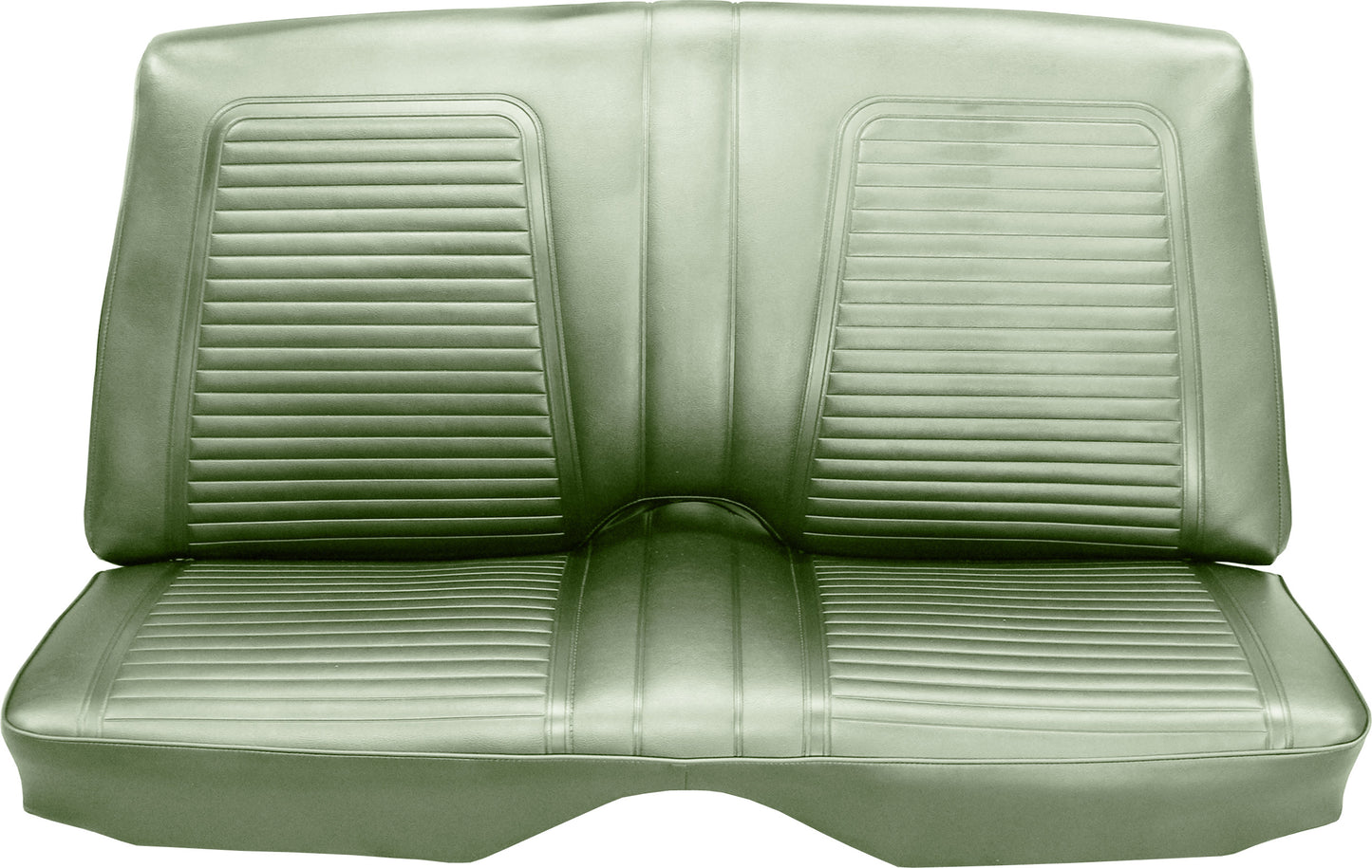 69 CAMARO "STANDARD" FIXED HTP REAR UPHOLSTERY - LIGHT GREEN