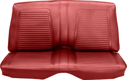 69 CAMARO "STANDARD" FIXED HTP REAR UPHOLSTERY - RED